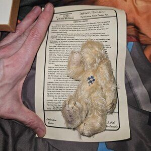Deb Canham Teddy Bear Simon the Curious 470/300 Limited Plush Art Figure